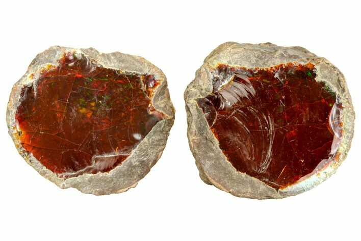 Ethiopian Chocolate Opal Nodule (Pair) - Yita Ridge #369071